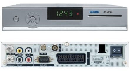 Цифровой спутниковый ресивер GLOBO 5100 IR, SatServis, Спутниковое телевидение