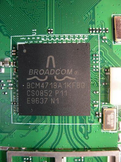 SoC процессор Broadcom BCM4718 роутера ASUS RT-N16